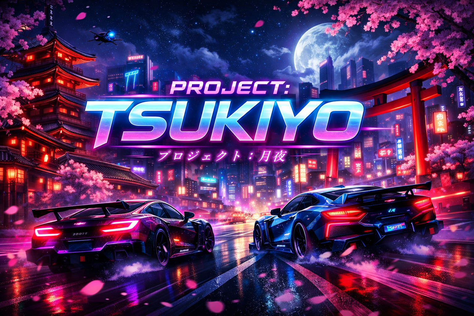 Project Tsukiyo — Tokyo night street racing